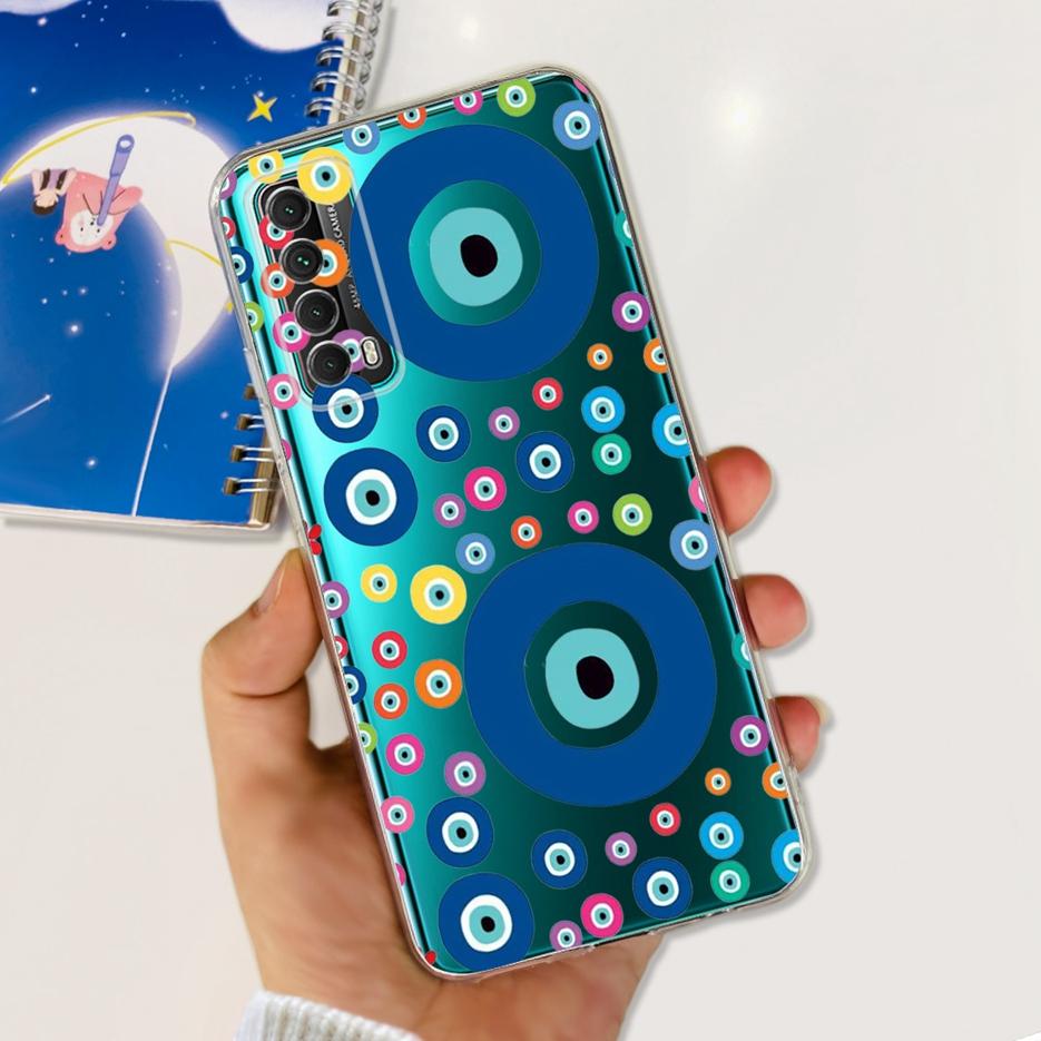 Для Huawei P Smart 2021 Чехол PPA-LX1 PPA-LX2 Новый Модный Расписной Чехол Мягкий ТПУ Чехол для Телефона Для Huawei Y7a Psmart 2021 Coque Capa
