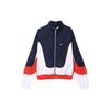 Throwback Paneled Woven Basketball Jacket Men Jacket Navy CV1932-419
