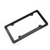 Алюминиевый сплав Держатель номерного знака Американский стиль Черная рамка для номерного знака 2 отверстия/4 отверстия Разные стили