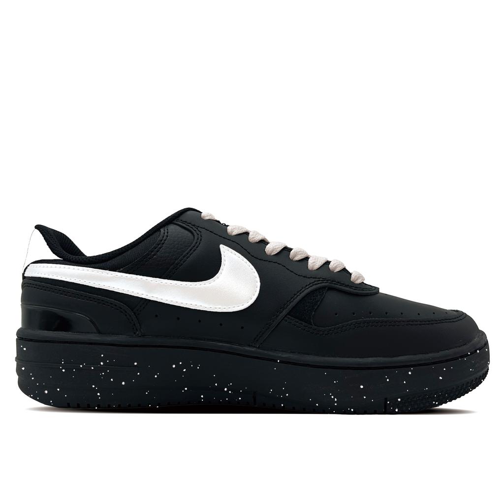 Nike Gamma Force Snow Foam Synthetic Leather Abrasion Resistant Low top Skateboard Shoes Women's Black HQ1674-001(team-)