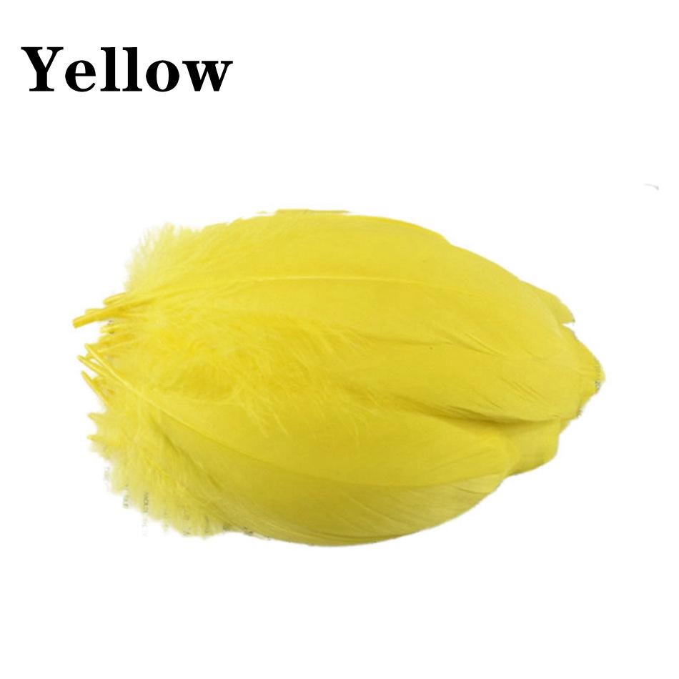 100 шт., натуральные гусиные перья, плюмы, белые перья для свадебной вечеринки, рождественские поделки, сделай сам, украшения, аксессуары для изготовления ювелирных изделий