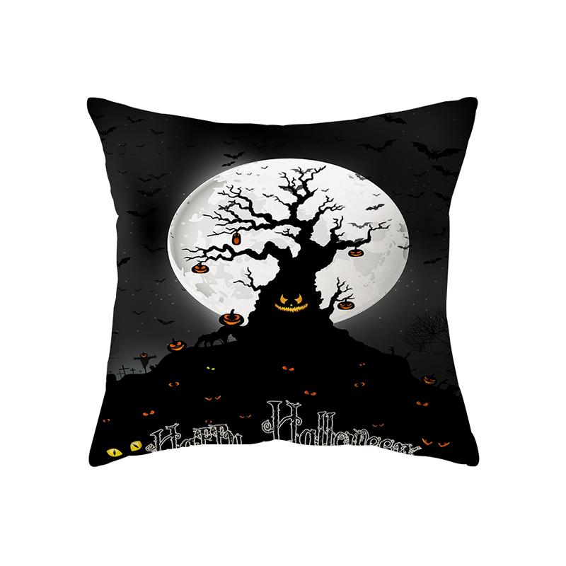 Хэллоуин тема тыква паутина принт узор наволочка дома гостиная диван украшения квадратная подушка наволочка