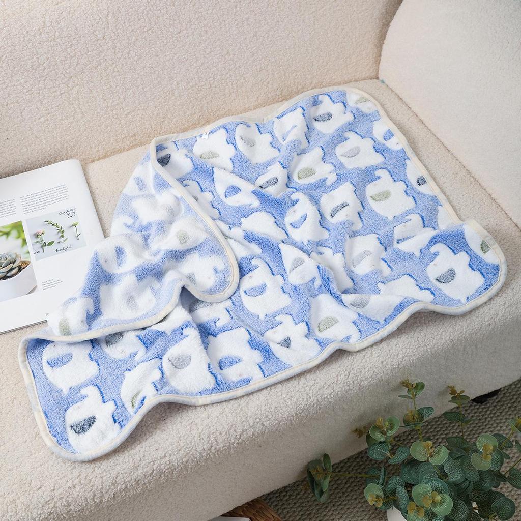 Коврики и одеяла для домашних животных: Толстый коралловый флис для собак и кошек