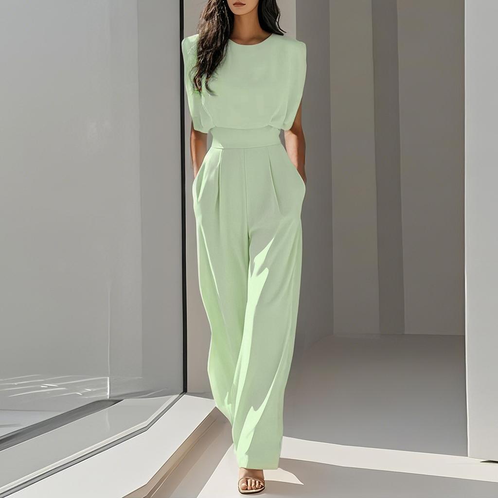 Женский модный комбинезон Dry Temperament Sister Style Color Waist Thin