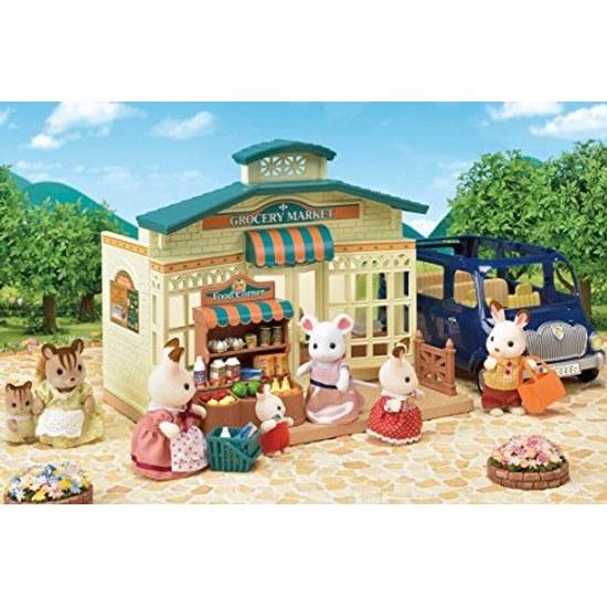 Магазин Sylvanian Families Лесной рынок Mi-86 Сертифицирован ST Mark с 3 лет Игрушка Кукольный домик EPOCH