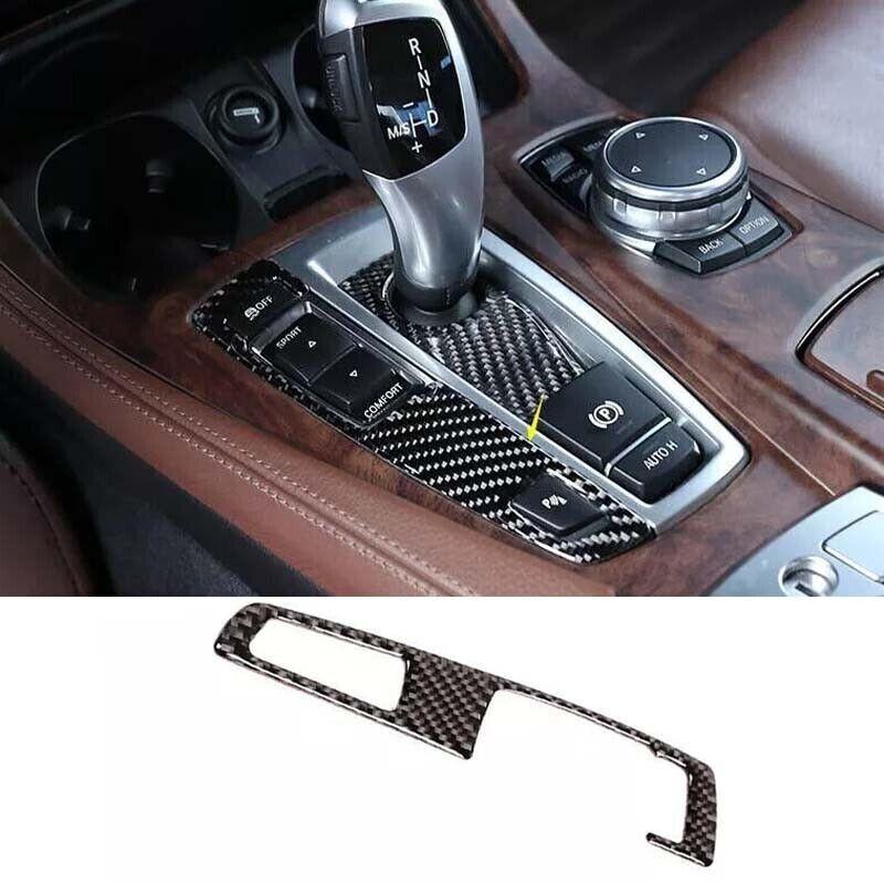 For BMW 5 Series Real Carbon Fiber Frame Trim Switch Button Central Driving Mode