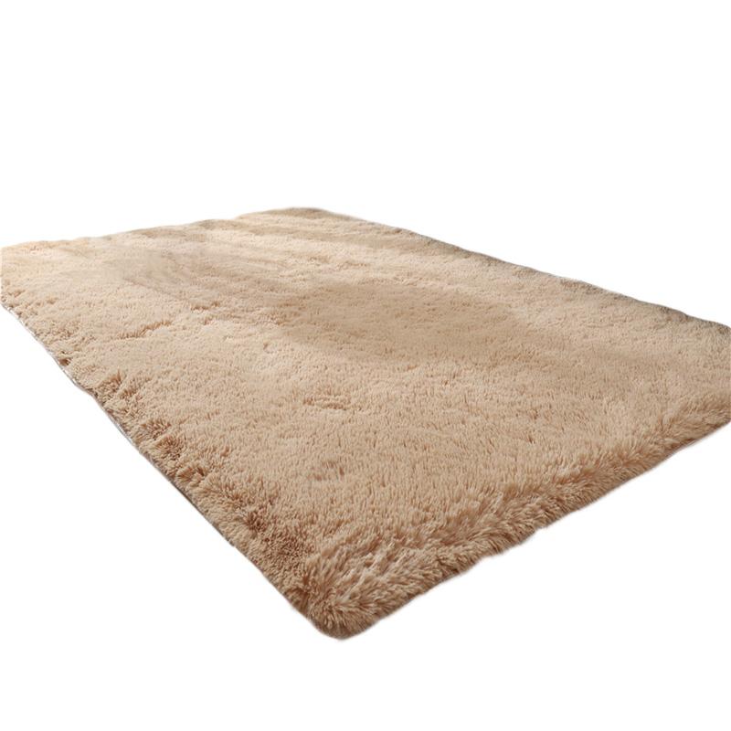 1 шт. большой размер мягкое украшение спальня гостиная пушистый ковер плюшевый коврик на пол длинный плюш