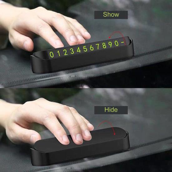 Автомобильные аксессуары, телефонный номерной знак, изысканный удобный компактный автомобильный Стайлинг, временная парковочная карта для внедорожника