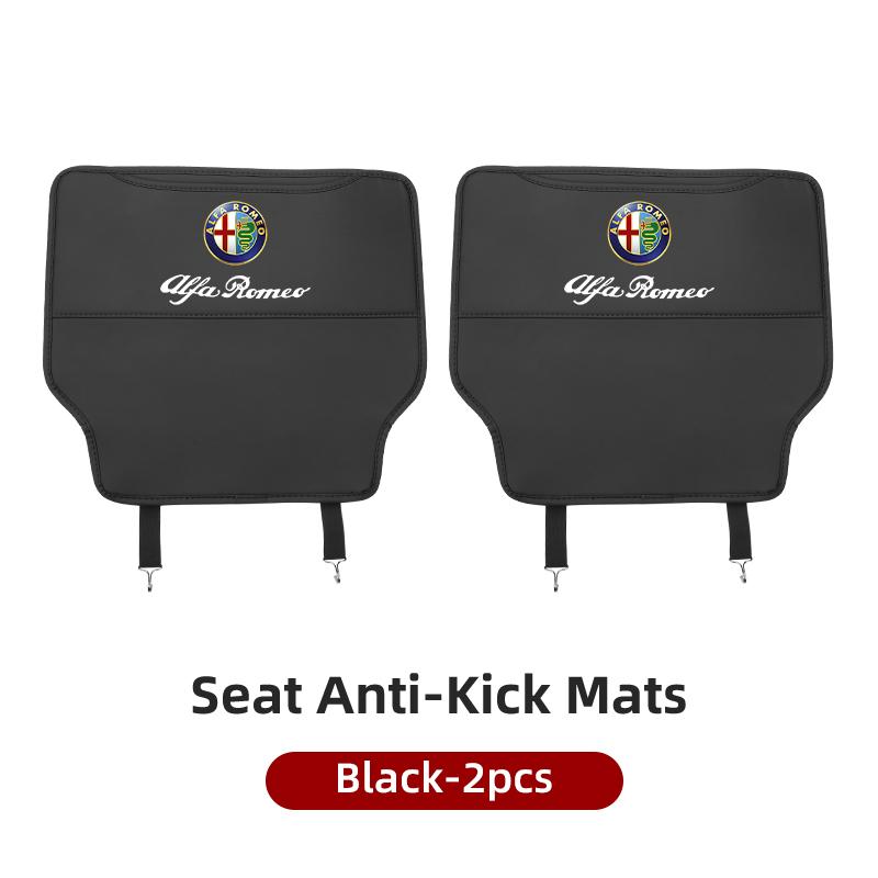 Car Stickers For Alfa Romeo Car Seat Back Anti Kick Pad Child Anti-Scratch Protective Mat For Alfa Romeo 159 Giulietta 156 147 G