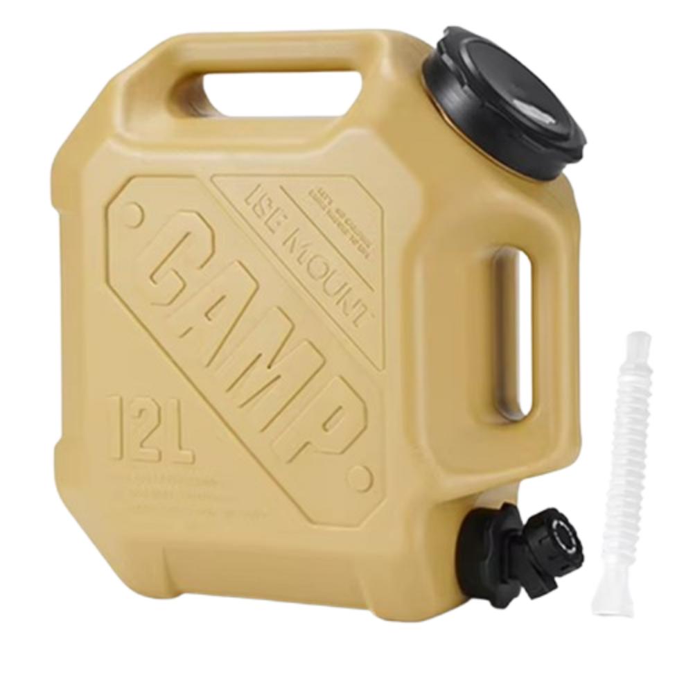 12L Outdoor Drinking Bucket Portable Camping Water Tank Water Storage Container Outdoor Cooking