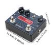 GOKKO OCTAVE FUZZ GK-31 - Педаль гитарного эффекта Октавер-Фуз с переключателем среза средних частот и True Bypass - Прочная конструкция из алюминиевого сплава