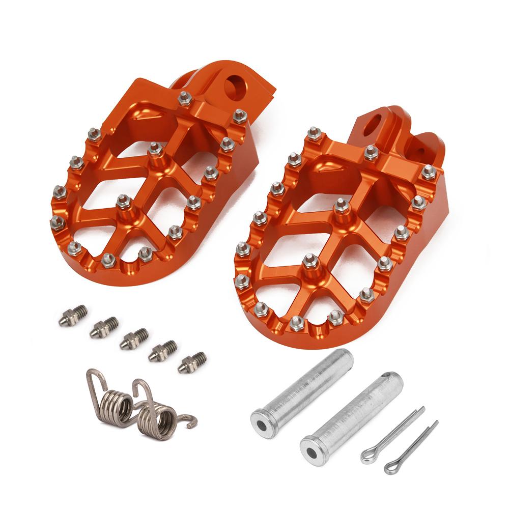 Motorcycle Footpeg Foot Pegs Pedals Rests For KTM SX SXF EXC EXCF XCF XCW XCFW 65 85 125 150 250 300 350 400 450 530 ADVENTURE