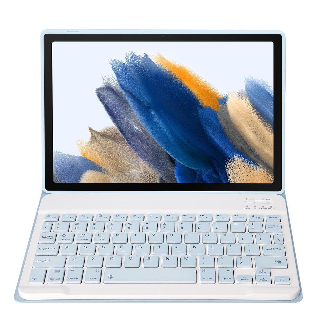 Кожаный чехол с Bluetooth-клавиатурой для Samsung Tab A8 10,5 дюймов X205/X200