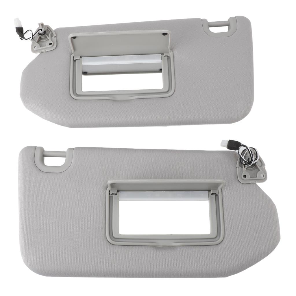 2 шт. Левый и правый солнцезащитный козырек 96401 9PB0A Серый водительский пассажирский правый солнцезащитный козырек с подсветкой