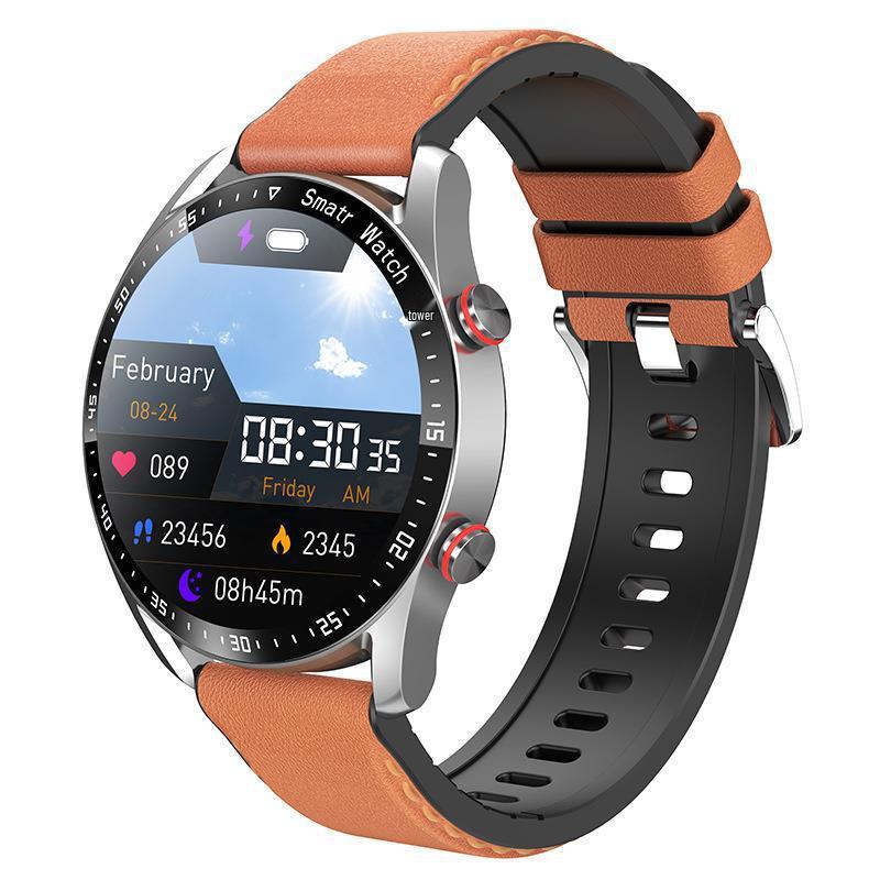 Умные часы HW20 - ЭКГ+ЧСС, Нержавеющая сталь, 1,46-дюймовый экран, Bluetooth-звонки