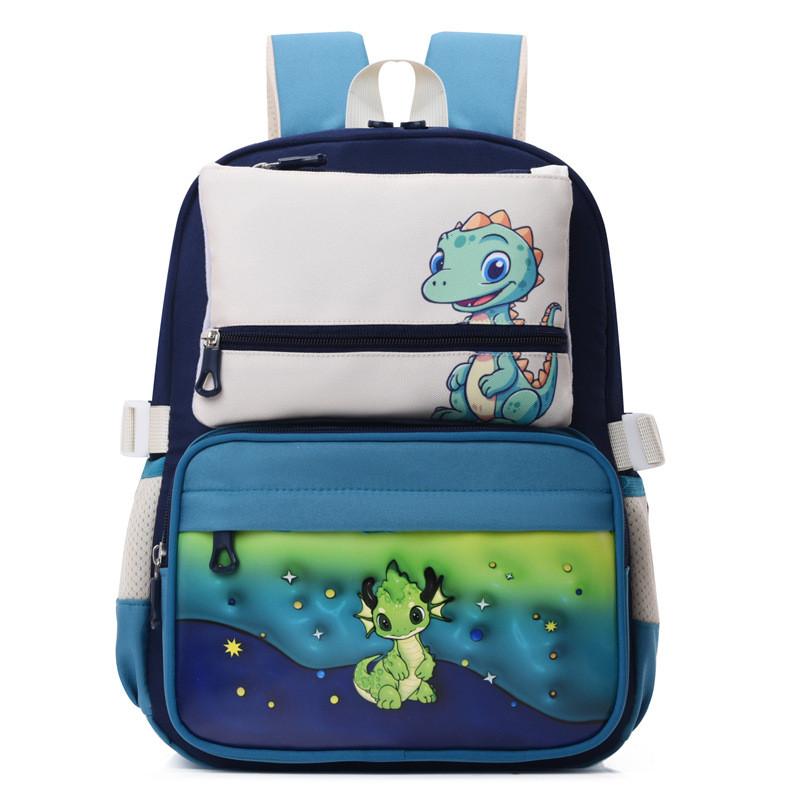 Lightweight Cute And Elementary School Backpack For Boys And Girls With Cartoon Characters