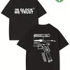 Men's Graphic In Glock T-Shirt Sweat Wicking Breathable High-Quality Casual Tee for Easy Movement Perfect
