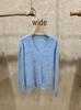 Women’s High-End Plush Wool-Cashmere V-Neck Sweater - Seamless, Soft, Stitched Knit Top