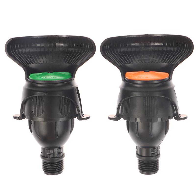 350/550 л/ч 360° Вращающийся сельскохозяйственный дальнобойный дождеватель с наружной резьбой 1/2" Садовый газонный ирригационный поливочный дождеватель
