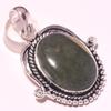 Кулон с драгоценным камнем зеленый опал, ручная работа, этнический уникальный дизайн, ювелирное изделие 2,3 дюйма K5V23