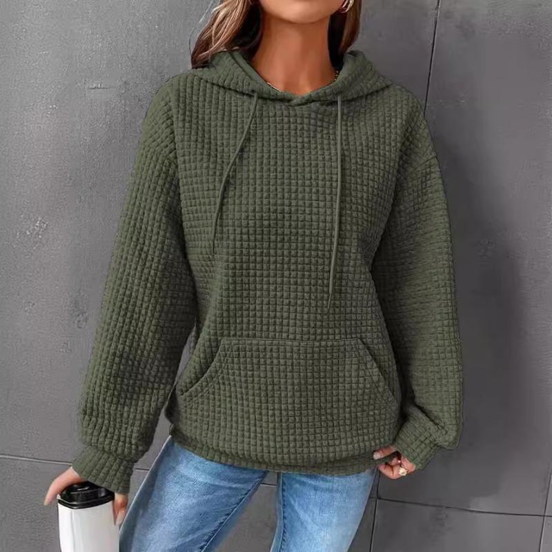 YYFS Женские модные повседневные однотонные худи и свитшоты с капюшоном и длинными рукавами с принтом