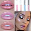 6 Colors Lip Gloss Longlasting Glitter Red Nude Lipstick Liquid Waterproof Moisturize Luminous Lipgloss Makeup