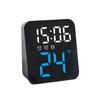 Aninako Alarm Clock Table Clock Digital Clock LED Battery Operated USB Cable Powered Wall Clock Digital Display Multifunctional Digital Clock Silent