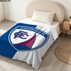 1PC Chesterfield Fcc Patterned Flannel Blanket Suitable For All Seasons For Home Decor Warmth And Comfort Gifts Holiday Present