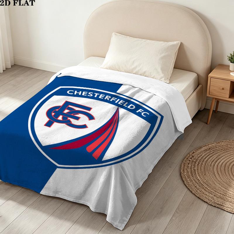 1PC Chesterfield Fcc Patterned Flannel Blanket Suitable For All Seasons For Home Decor Warmth And Comfort Gifts Holiday Present