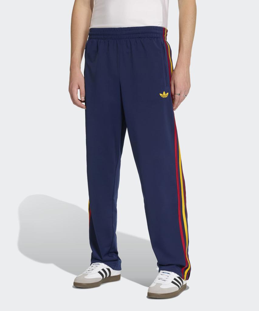 adidas Спортивные штаны Firebird - Темно-синие:желтый:Красный / Kd3836