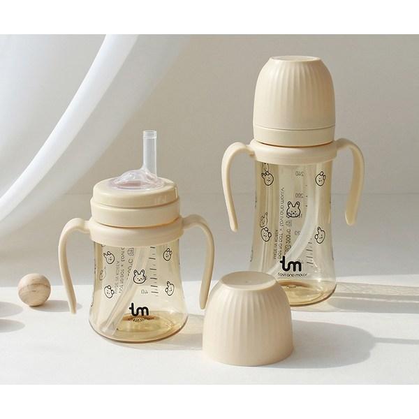 Toby & Molly PPSU Dobbani Чашка соломенная 280мл, ваниль, 1 шт.