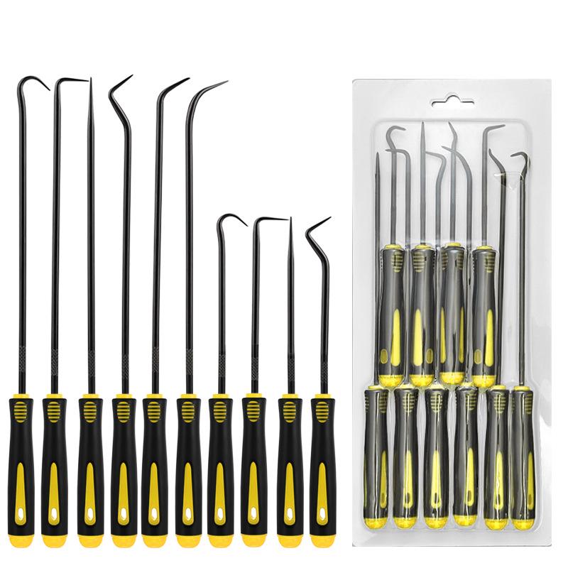 Oil Seal Removal Tool Set: Screwdrivers & Special Hooks (10PCS)