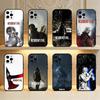 RER Ganme R-Resident Evil R-Requiem-m Чехол для телефона для iPhone17,16,15,14,13,12 Plus,Max Мягкий силиконовый Черный чехол