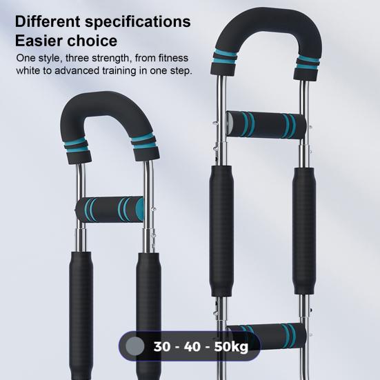 Тренажер Twister Arm с пенопластовой ручкой, регулируемая пружинная штанга для тренировок, укрепитель мышц предплечья и трицепса, эспандер для груди, портативный домашний фитнес