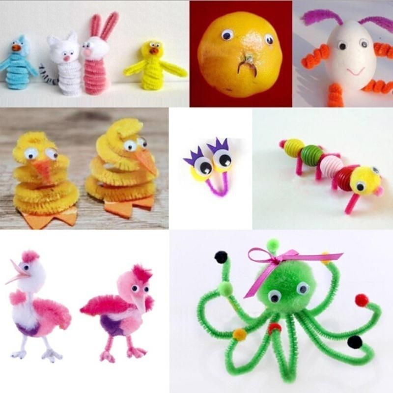 Googly Eyes 100pcs Wiggly Googly Eyes Self-adhesive Wdful DIY Scrapbooking Craft