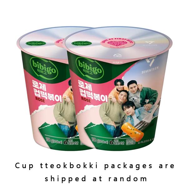 bibigo Cup Tteokbokki/ Spicy Stir-Fried Rice Cakes (Original, Rosé, Cheese)