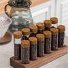 Coffee Beans Storage Container Tube Display Rack Tea Bottle Glass Single Dose Espresso Accessory Coffeware Set Tool Gift