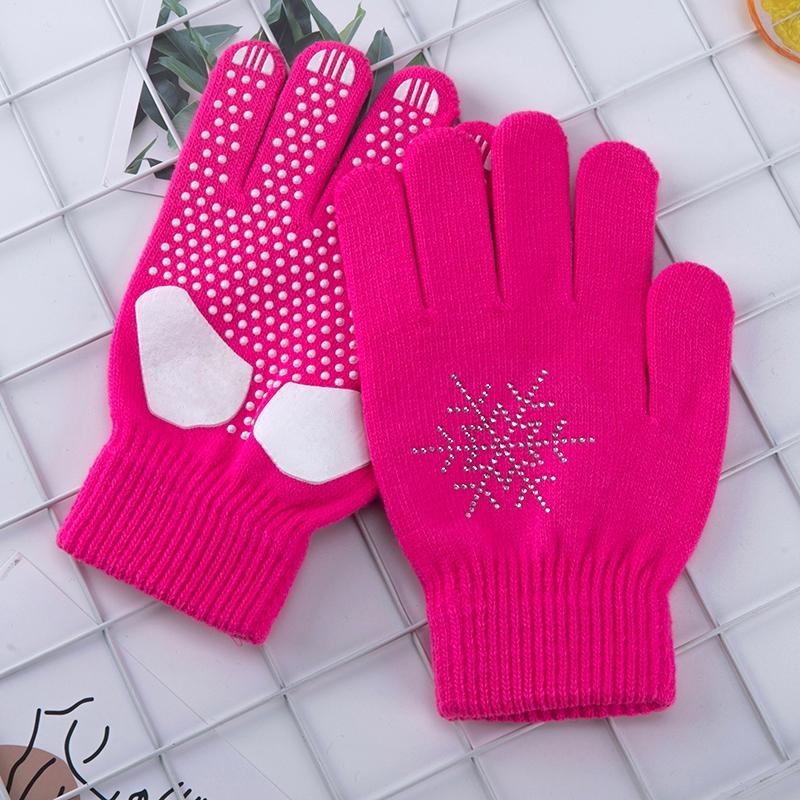 For Practice Non-slip Hot Drill For Competition With Gel Palm Protection Skating Gloves Reducing Falling Injuries