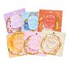 1pack/10pcs Vintage Gold-Foil Flower Sticker Pack, Retro Hot-Stamped Floral Designs for Journal Embellishment Scrapbooking