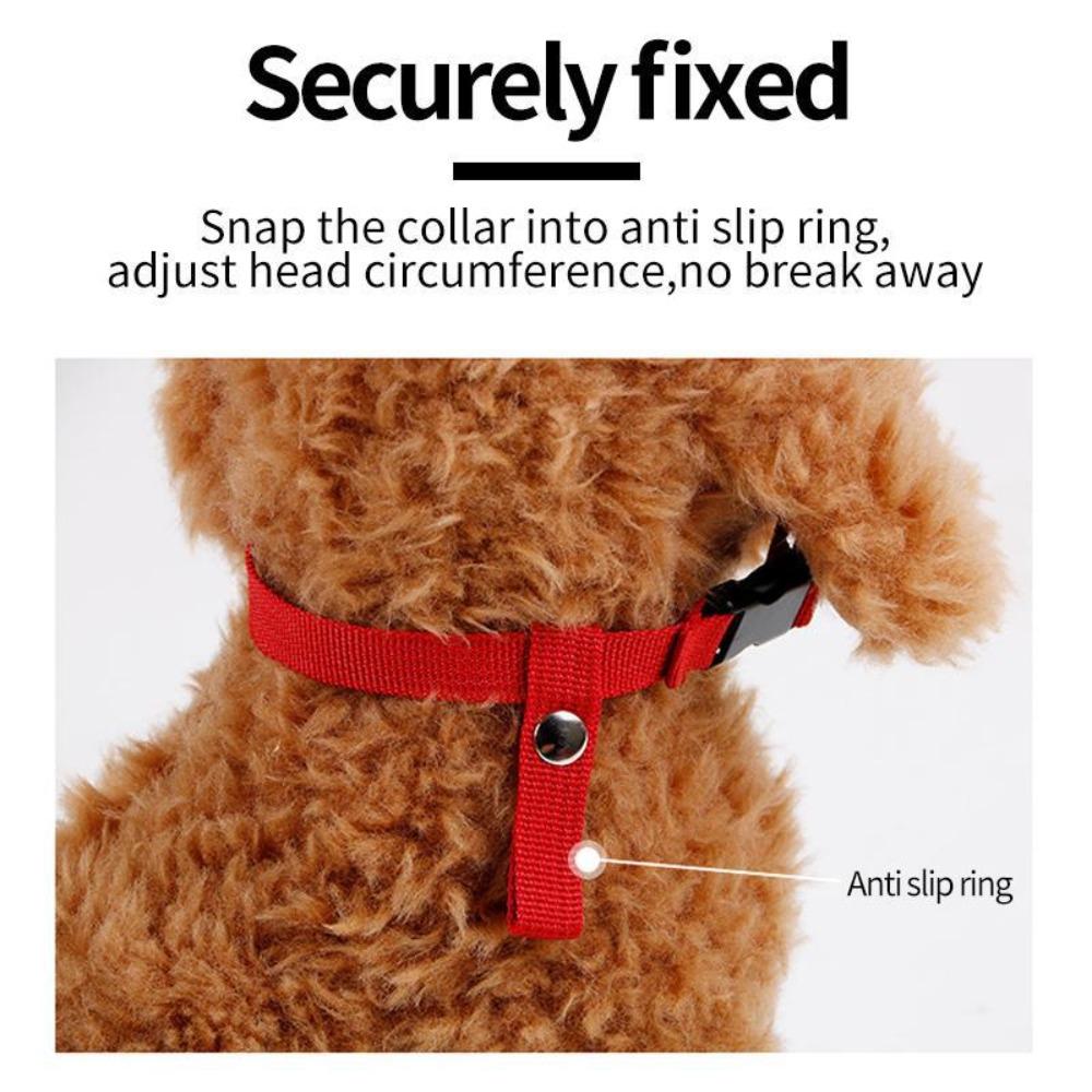 Adjusting Straps Mask Small Dogs Soft Nylon Dog Muzzle Adjustable Anti-biting Breathable Dog Straps Mask