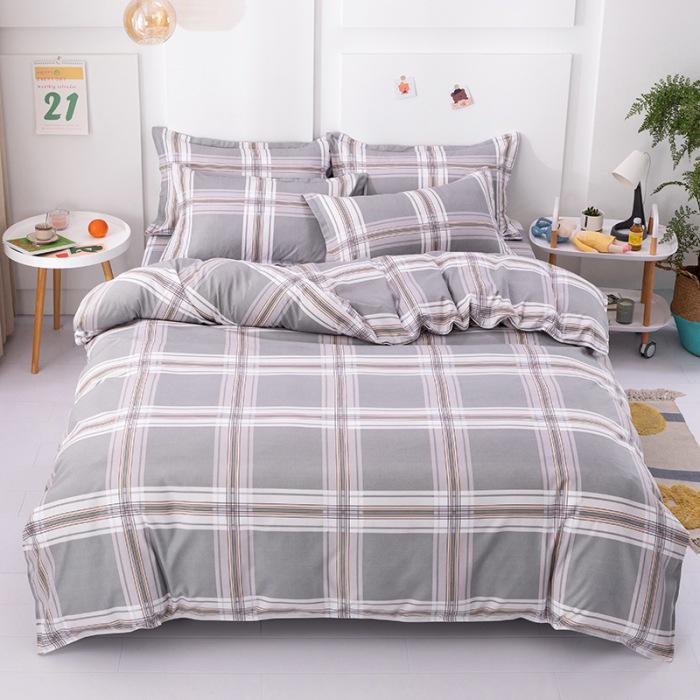 Пододеяльник из кашемира с начесом и принтом растений 2025