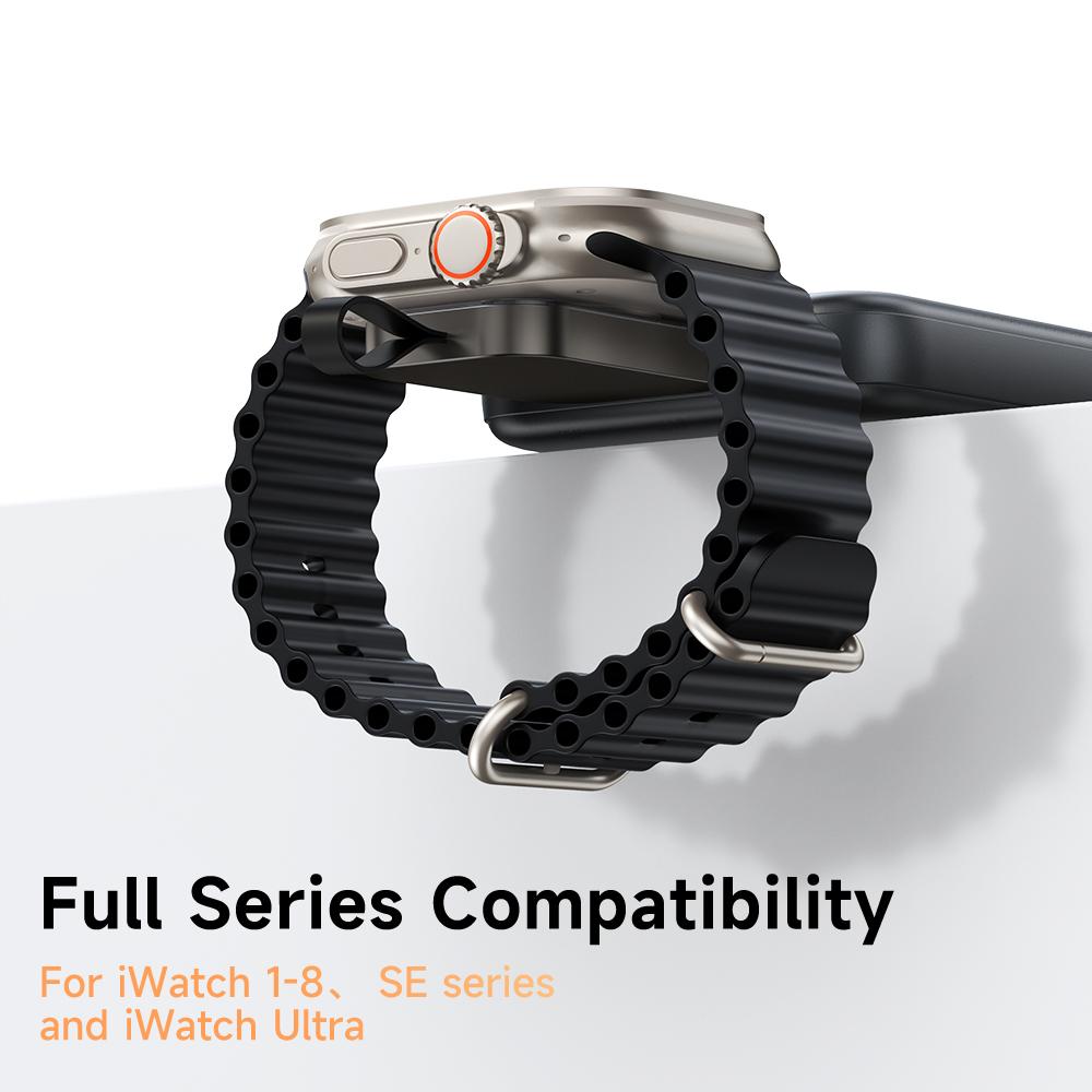 Mcdodo Apple Watch Magnetic Wireless Charge Charger For Iwatch Series 8 7 Se 6 5 4 3 Portable Magnet Induction Usbc Charging Pad