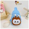 Printed Solid Color Shoulder Crossbody Chest Bag Children Gift Outdoor