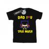 Girls Batman Dad I Love You This Much Cotton T-Shirt
