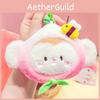 Coin Jinnew Plush Purse Keychain Adorable Cartoon Design For Stylish Key Accessories