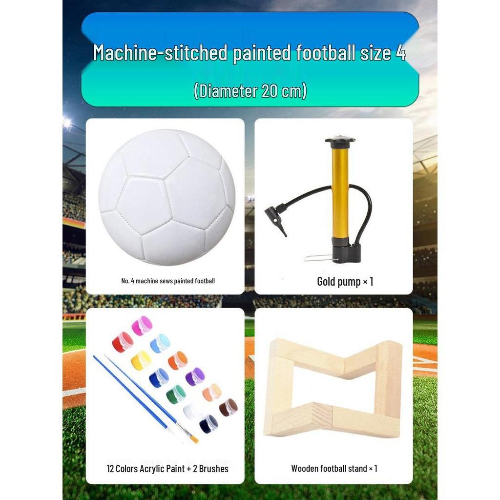 Summer Team Building DIY Football Painting Kit for Kids & Adults