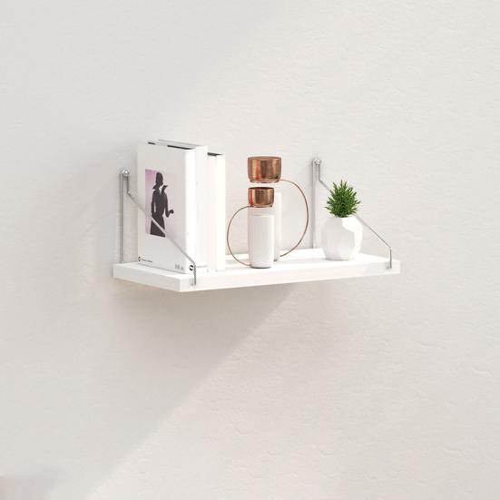 Настенный стеллаж для хранения вещей, большая демонстрационная полка, прочная, несущая, простая в сборке, универсальная плавающая полка для домашнего декора