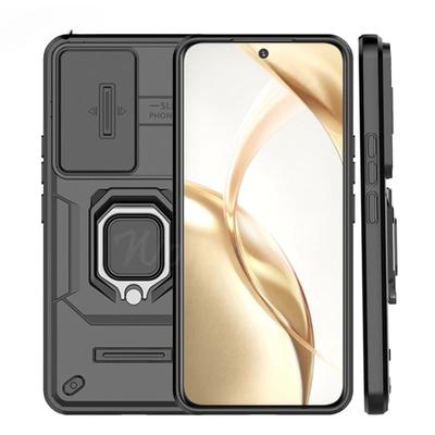 Противоударный чехол для Honor 200, чехол для Honor 200 Lite 200 Pro 5G, держатель-кольцо, магнитная задняя крышка для Honor 200 5G, чехол с выдвижным окном