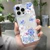 Чехол для телефона с цветами для Xiaomi Redmi Note 14 13 12 Pro Plus 5G 12S 11 10 Redmi 13 12 14C 13C 12C Прозрачный противоударный ТПУ чехол