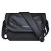 Mens Waterproof Messenger Bag With Durable Leather Film For Cycling And Daily Use